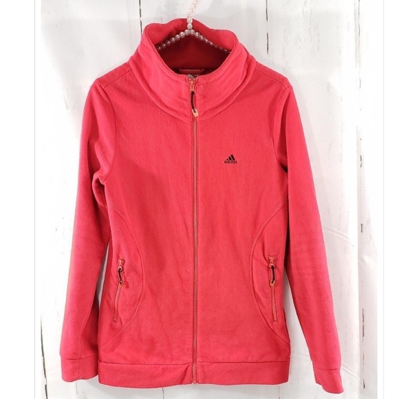 adidas zip up fleece